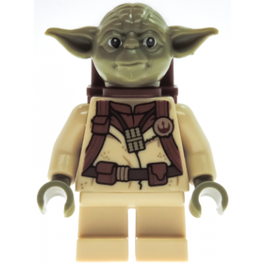 yoda - olive green backpack