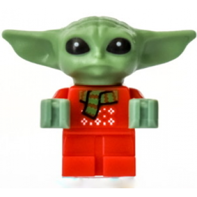 din grogu the child baby yoda - holiday outfit