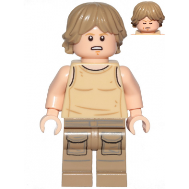 luke skywalker dagobah tan tank top