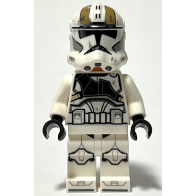 clone trooper gunner phase 2 - dirt stains nougat head helmet with holes