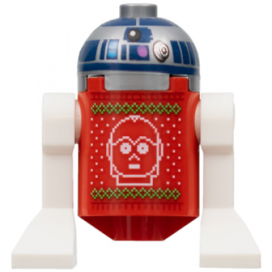 astromech droid r2-d2 - holiday sweater
