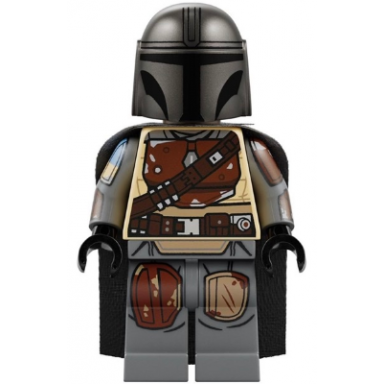 the mandalorian din djarin mando - brown durasteel armor printed arms