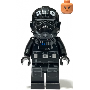 imperial tie fighter interceptor pilot - female nougat head