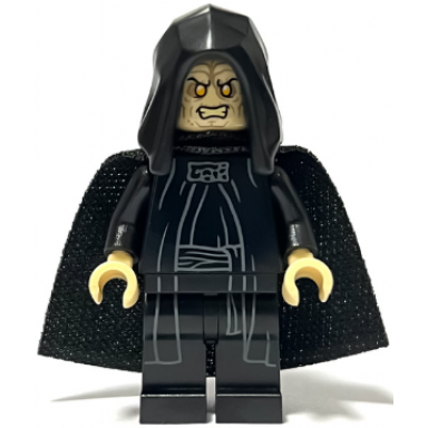 emperor palpatine - spongy cape hood basic yellow eyes