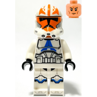 clone trooper 501st legion 332nd company phase 2 - helmet with holes and togruta markings