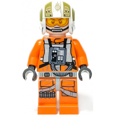 rebel pilot y-wing jon dutch vander gold leader - printed legs