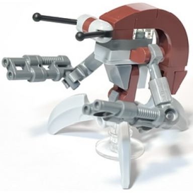 droideka destroyer droid - light bluish gray claws