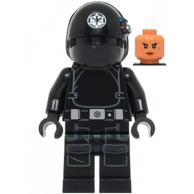 imperial gunner - helmet with white imperial logo nougat head
