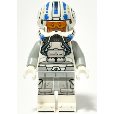 clone trooper pilot captain jag phase 2 - light bluish gray arms 75402