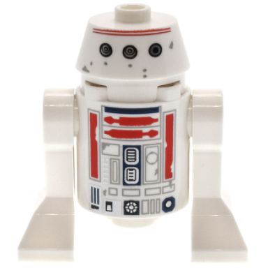 astromech droid r5-d4 - truncated cone head dark blue center panel