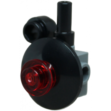 drk-1 dark eye probe droid - black single radar dish