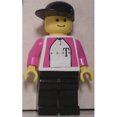 german telekom racing cyclist - with torso stickers