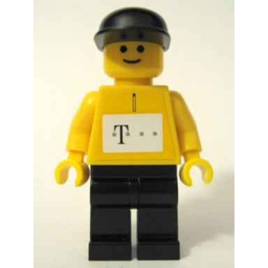 german telekom racing cyclist yellow - with torso stickers