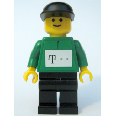 german telekom racing cyclist green - with torso stickers