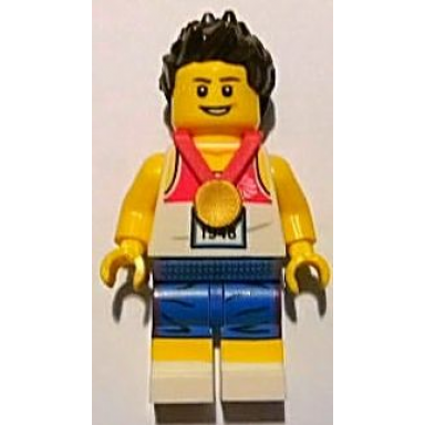 relay runner team gb minifigure only without stand and accessories