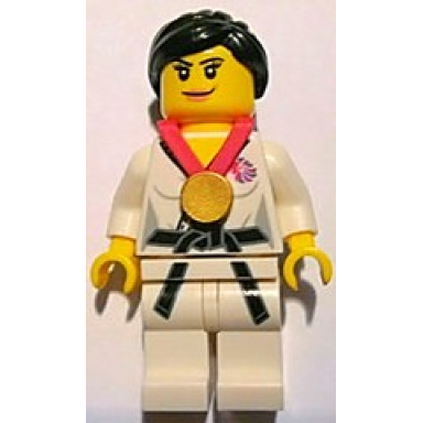 judo fighter team gb minifigure only without stand and accessories