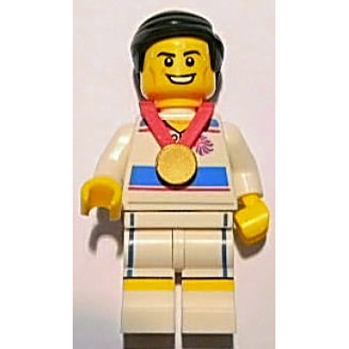 tactical tennis player team gb minifigure only without stand and accessories