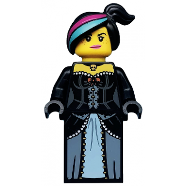 wild west wyldstyle the lego movie minifigure only without stand and accessories