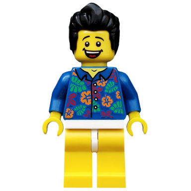 where are my pants? guy the lego movie minifigure only without stand and accessories