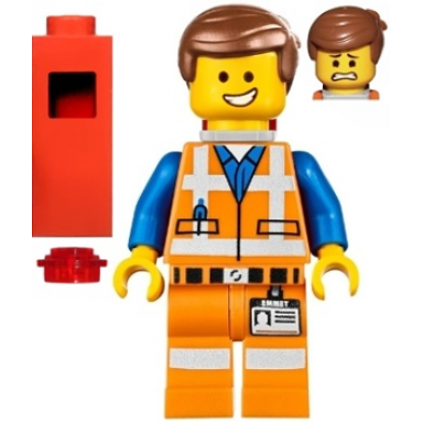 emmet - wide smile with piece of resistance and plate on leg