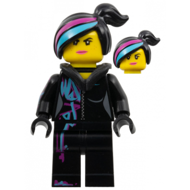 lucy wyldstyle - closed mouth hood down