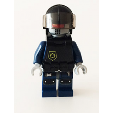 robo swat - aviator cap body armor vest