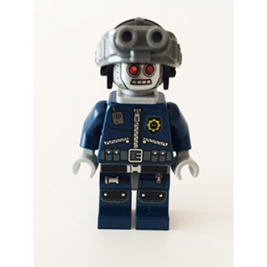 robo swat - aviator cap with goggles neck bracket