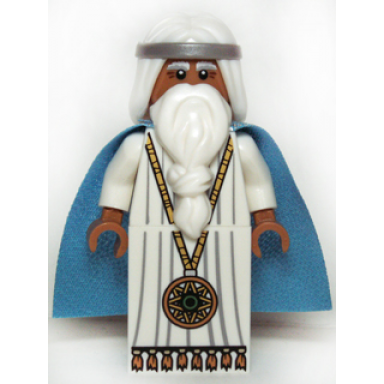 vitruvius with medallion and black eyes with pupils