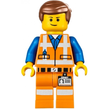 emmet - lopsided closed mouth smile without piece of resistance