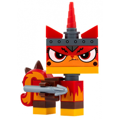 unikitty - angry kitty with harpoon