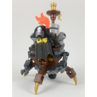 metalbeard - four legs and one wheel body