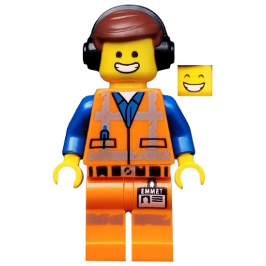 awesome remix emmet the lego movie 2 minifigure only without stand and accessories