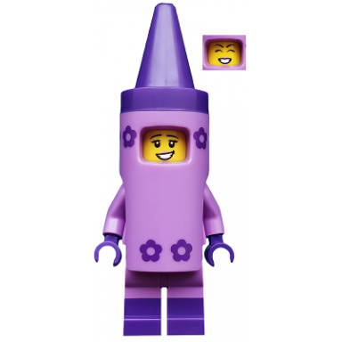 crayon girl the lego movie 2 minifigure only without stand and accessories