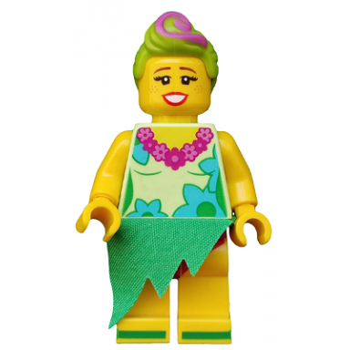 hula lula the lego movie 2 minifigure only without stand and accessories