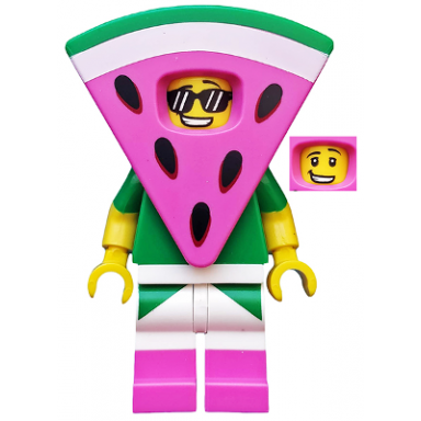 watermelon dude the lego movie 2 minifigure only without stand and accessories