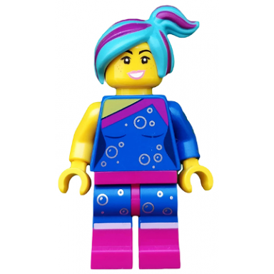flashback lucy the lego movie 2 minifigure only without stand and accessories
