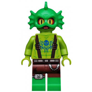 swamp creature the lego movie 2 minifigure only without stand and accessories