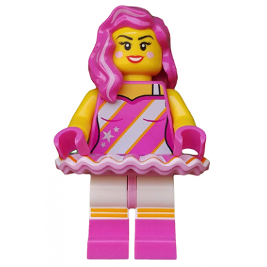 candy rapper the lego movie 2 minifigure only without stand and accessories