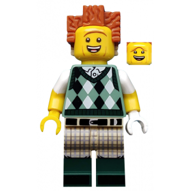 gone golfin president business the lego movie 2 minifigure only without stand and accessories