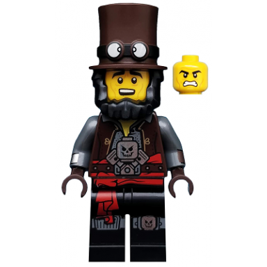 apocalypseburg abe the lego movie 2 minifigure only without stand and accessories