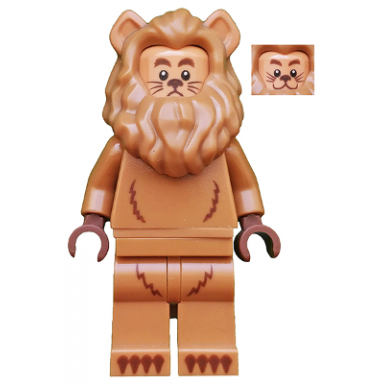 cowardly lion the lego movie 2 minifigure only without stand and accessories