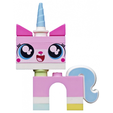 unikitty the lego movie 2 minifigure only without stand and accessories