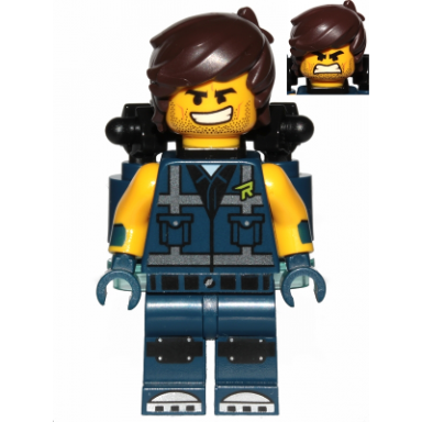 rex dangervest - smile teeth angry with jet pack