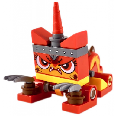 unikitty - warrior kitty angry face poseable