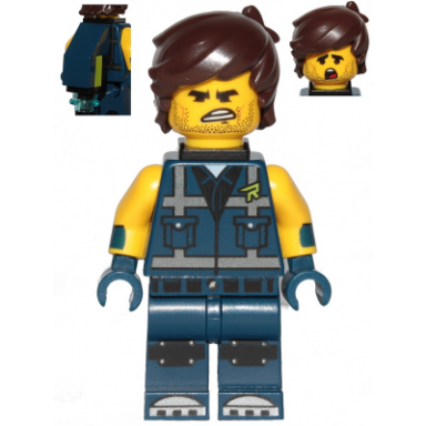 rex dangervest - angry confused with jet pack