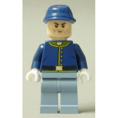 cavalry soldier - brown eyebrows stubble