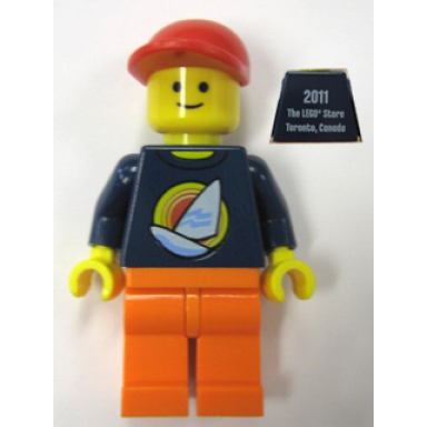 lego brand store male sailboat and sun - toronto canada sherway square