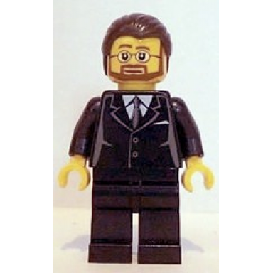 lego brand store male black suit - peabody
