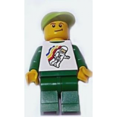 lego brand store male classic space minifigure floating - peabody