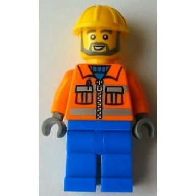 lego brand store male construction worker - peabody